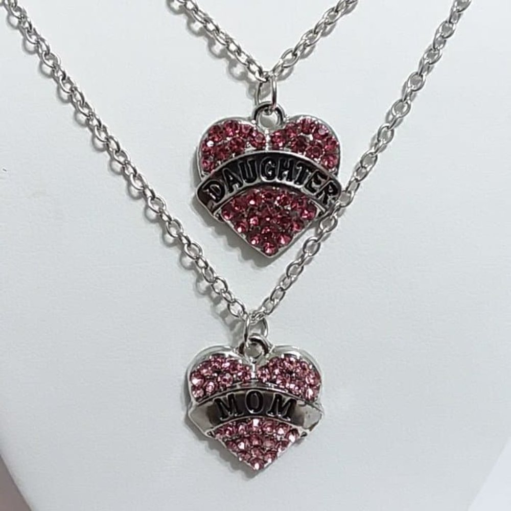 Mom & Daughter Necklace Set